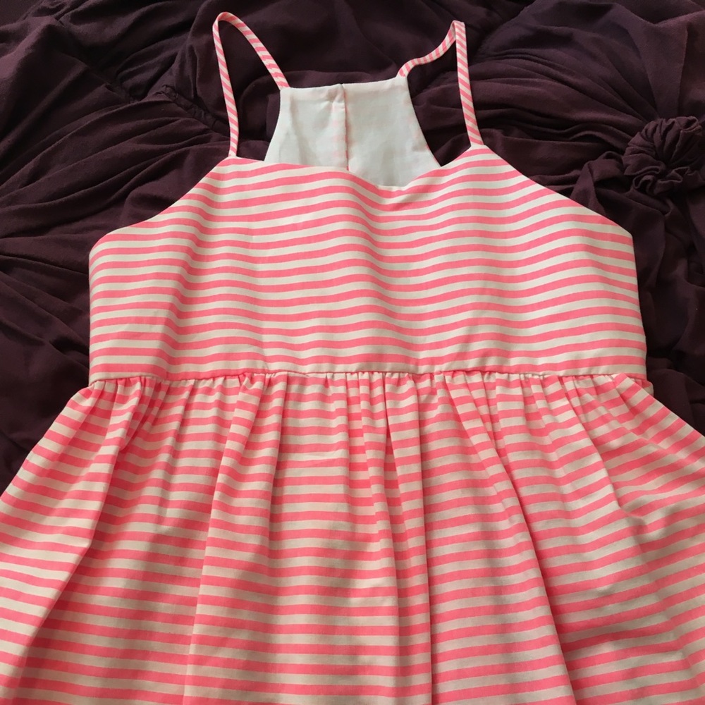 Milly Minis Neon Stripe Tank Kids